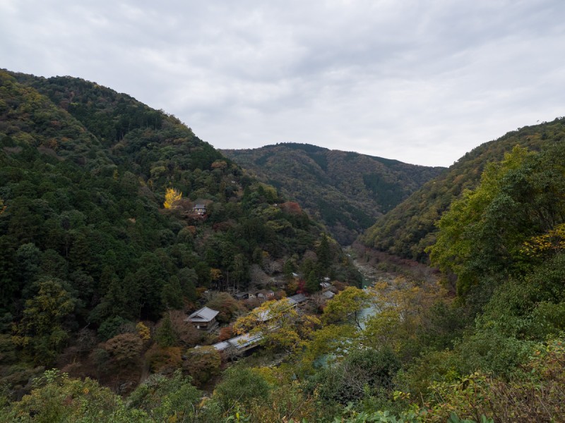 嵐山公園展望台から見る景色